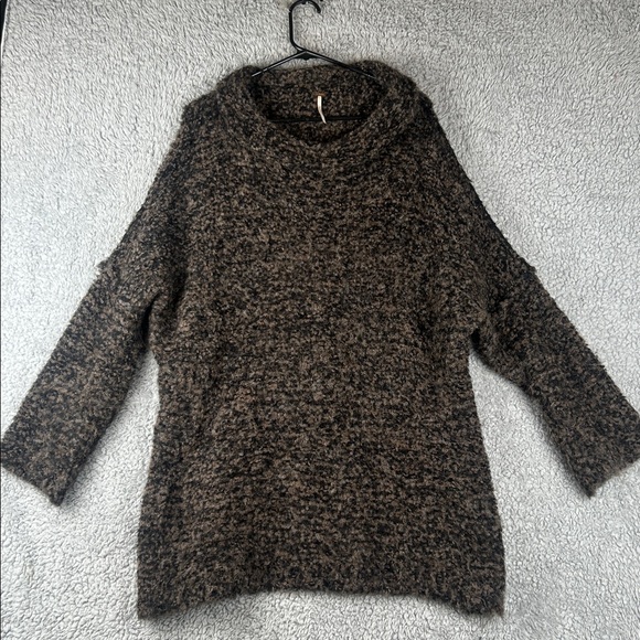 Free People Peruvian Alpaca Sweater Tunic Oversized Dress Women’s, Size S - Picture 3 of 15